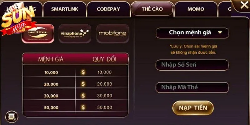  Bạn cần ghi nhớ các lưu ý khi thực hiện giao dịch tại Sunwin